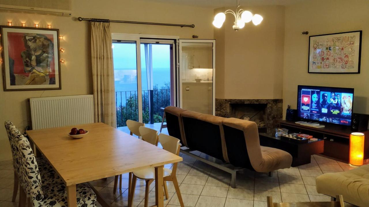Ioannis House Sea View-Perfect Family Holidays ロウダータ エクステリア 写真